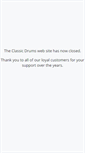 Mobile Screenshot of classicdrums.com